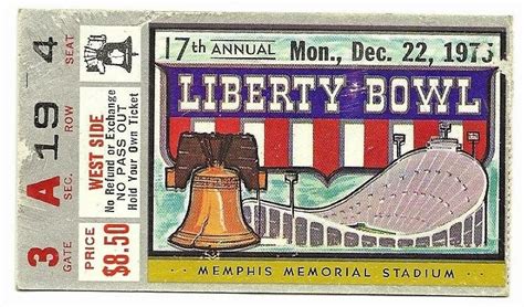 Liberty bowl tickets - The SEC and Big 12 Conference battle in the AutoZone Liberty Bowl Football Classic, one of the most tradition-rich and patriotic bowl games in ... Official Packages. Stadium. Simmons Bank Liberty Stadium Info. Stadium Diagram. Ticket Exchange Partners . On Location. TicketSmarter - Ticket Resale Marketplace. Tickets For Less. The Game. The …